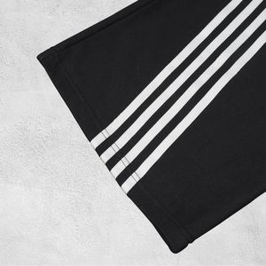 Pantalons de survêtement larges en coton lourd, nouvelle mode, pour hommes, imprimés personnalisés, délavés, avec bande latérale - Product Image 3