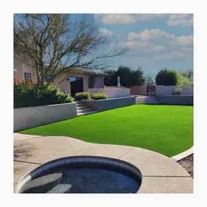 Factory Outlet manufacturer Polyethylene Synthetic Grass for Garden Artificial Grass Outdoor Landscape Synthetic Turf