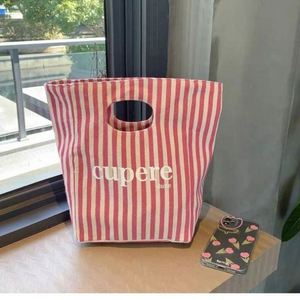 Bolsa de Almuerzo Ecológica de Lona para Estudiantes Hua Cheng, Personalizable, con Cierre, Tipo Bento, Estampada - Product Image 3