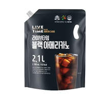 Café instantané noir américain Livetime coréen de qualité supérieure, en vrac, pour le bureau et la maison, sachets de café prêts à boire