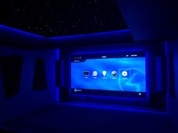 Panneaux de plafond étoilé en fibre optique avec éclairage RGB 7 couleurs