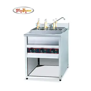 Commercial Stainless Steel Vertical Jet Electric Noodle Cooker with 6 Baskets
