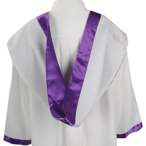 Vestidos de proveedores de iglesia de estilo clásico túnicas de coro personalizadas