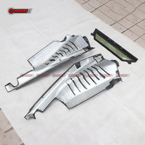 Pièces automobiles pour voitures, couvercle de compartiment moteur arrière en fibre de carbone sèche de style OEM 488 pour Ferrari 488 Spider, kit d'intérieur du compartiment moteur - Product Image 6