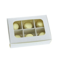 Boîtes cadeaux en papier kraft blanc écologiques personnalisées en matériaux recyclés pour l'expédition de nourriture, boîte cadeau pour petits bonbons, PVC
