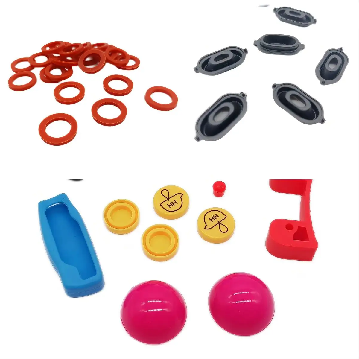 High Quality Manufacturer Custom Silicone products molded natural rubber gasket Other Rubber Products