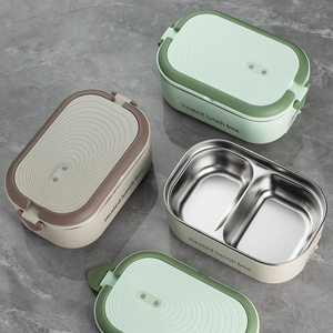 Professional Plug-in Heating Lunch Box <b>Heater</b> Waterless-Heating Self Heating Lunch Box 1.2L Portable <b>Electric</b> Food Warmer - Product Image 3