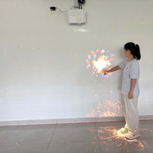 Réalité virtuelle salle interactive immersive intérieure mur tactile sol <span class=keywords><strong>tome</strong></span> en même temps appareil interactif peu coûteux aire de jeux - Product Image 1