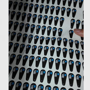 Pegatinas de epoxi de corazón de amor de cúpula de resina de PVC decorativas adhesivas bonitas personalizadas ambientales de alta calidad para Decoración - Product Image 2