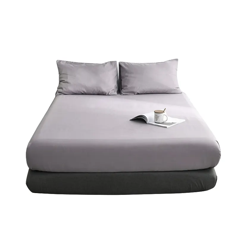 Size Queen Fitted Sheet bed sheet bedding set Cover Protector Polyester bedspread bed sheets on elastic band