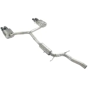 Exhaust System For Audi A4/A5 B8/B9 2.0T 2016-2023 Catback Exhaust Stainless Steel Exhaust Pipe Muffler