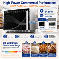 Four à air chaud multifonctionnel rapide pour micro-ondes, équipement de restauration commerciale pour la pâtisserie, la cuisson, la décongélation rapide et la réchauffe des aliments surgelés