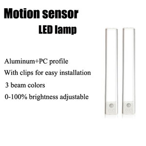 CCT <strong>Battery</strong> Powered Wireless Kitchen Rechargeable Closet Linear Lamp LED Motion Sensor Lighting Under Wardrobe <strong>Cabinet</strong> <strong>Light</strong> - Product Image 2