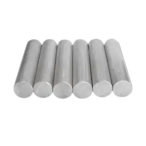 Extrusion 6063 T5 6061 T6 6082 6005 Extruded Profile Aluminum Alloy Rod Manufacturer Solid Bar Mill Finish In Stock