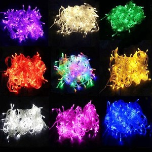 Guirnalda <span class=keywords><strong>de</strong></span> <span class=keywords><strong>Luces</strong></span> LED para Exteriores, 100 <span class=keywords><strong>Luces</strong></span>, 10 m, 220 V, 110 V, Decoración Navideña, para Fiestas <span class=keywords><strong>de</strong></span> <span class=keywords><strong>Navidad</strong></span>, Bodas, Iluminación, CE - Product Image 2