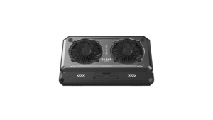 Offre Spéciale 2025 NOUVEAU Coussin de refroidissement pour ordinateur <span class=keywords><strong>portable</strong></span> RVB le plus vendu <span class=keywords><strong>Refroidisseur</strong></span> à double ventilateur réglable à 8 niveaux avec support pour téléphone et radiateur - Product Image 6
