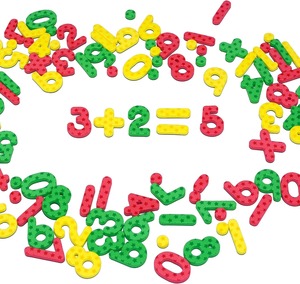 Learning Magnetic Letters Numbers Set 9 Color Alphabet Magnets Gift for Preschoolers Refrigerator Educational <b>Toy</b> - Product Image 4