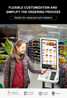 HONGNUO 23.6/32 ''Zimmer kartensp ender Ticket drucker Kiosk Self Check im Kiosk Self Service Zahlungs automat