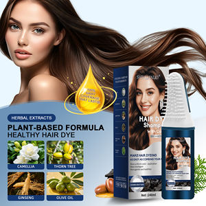 <span class=keywords><strong>Kit</strong></span> de retouche de racines permanent sans ammoniaque, crème colorante <span class=keywords><strong>pour</strong></span> <span class=keywords><strong>cheveux</strong></span> <span class=keywords><strong>pour</strong></span> la famille, formule de crème à action rapide en 15 minutes, aspect naturel - Product Image 1