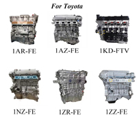 Vente Chaude Pièces Automobiles Bloc Long Moteur 1NZ 2NZ 2JZ 1KD 2KD 1TR 2TR 1AZ 2AZ 2UZ 1ZR 2L 3L 5L 3Y 4Y pour Moteur Toyota Complet