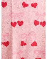 Plaid en jacquard à motifs personnalisés, ultra doux, en tricot, pour occasions spéciales