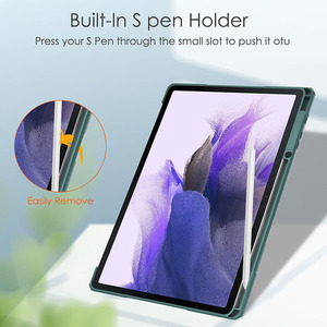 Custodie in pelle PU per Samsung <span class=keywords><strong>Tab</strong></span> <span class=keywords><strong>S8</strong></span> <span class=keywords><strong>Plus</strong></span> X800 X806 copertine all'ingrosso per Samsung <span class=keywords><strong>Tab</strong></span> S7 FE T730 T736 - Product Image 5