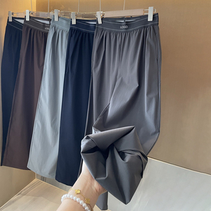 <span class=keywords><strong>Pantalones</strong></span> de Yoga para Mujer, Talla XL, Diseño Moderno, Color Sólido, Cintura Alta, Secado Rápido, Cintura Elástica, Pierna Ancha, Combinables con Todo, Venta al Por Mayor - Product Image 4