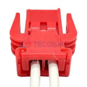 Conector de Sensor modificado hembra de 2 pines/vías, enchufe de lámpara de luz de puerta con coleta para VW Audi 893 971 <span class=keywords><strong>632</strong></span> 893971632 - Product Image 5