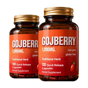 Capsules de baies de <span class=keywords><strong>goji</strong></span> biologiques OEM, capsules de baies de <span class=keywords><strong>goji</strong></span> pour nourrir le foie et les reins - Product Image 1