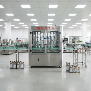 Machine de remplissage automatique à pompe à piston contrôlée par PLC, idéale pour diverses sauces épaisses et matériaux – Vente chaude - Product Image 2