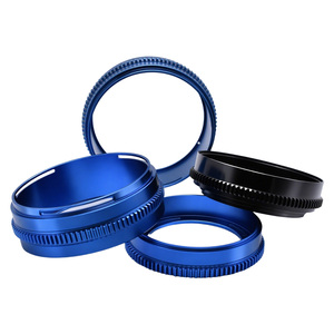 CNC biến phay chính xá<span class=keywords><strong>c</strong></span> gia <span class=keywords><strong>c</strong></span>ông 0.001mm Hợp kim nhôm Máy Ảnh Bộ chuyển đổi vòng - Product Image 1