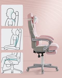 <span class=keywords><strong>SONGMICS</strong></span> Direct Factory <span class=keywords><strong>Chaise</strong></span> pivotante en cuir moderne avec repose-tête réglable Repose-pieds <span class=keywords><strong>Chaise</strong></span> <span class=keywords><strong>de</strong></span> <span class=keywords><strong>bureau</strong></span> ergonomique en acier PU - Product Image 4