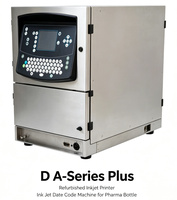 Imprimante jet d'encre reconditionnée D A-Series Plus, machine de codage de date pour flacons pharmaceutiques