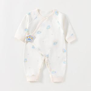 Kaka Bear - Mameluco de Algodón 100% para Recién Nacido, Diseño de Mariposa, Suave y Transpirable, Tipo Kimono, con Cierre de Gancho y Bucle, Ropa de Bebé para Toda Temporada - Product Image 2