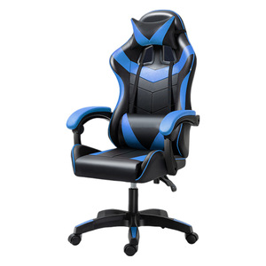Silla de Juego Ergonómica, Silla de Oficina de Cuero PU Reclinable, Silla para Estudio o Dormitorio - Product Image 5