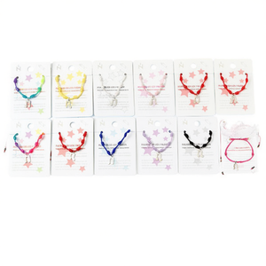 Bracelets en fil tendance en acier inoxydable plaqué or avec notes de musique et nœuds étoiles, faits à la main, cadeau unisexe, bracelet tendance - Product Image 2