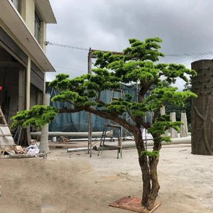 Petite plante artificielle géante, ornements de <span class=keywords><strong>jardin</strong></span>, cèdre vert, topiaire, grand arbre, pin artificiel vert <span class=keywords><strong>pour</strong></span> la <span class=keywords><strong>d</strong></span>écoration de <span class=keywords><strong>jardin</strong></span> - Product Image 4
