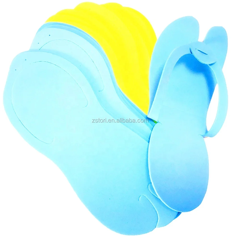 Одноразовые педикюрные шлепанцы eva, тапочки из пенопласта для использования в салоне красоты