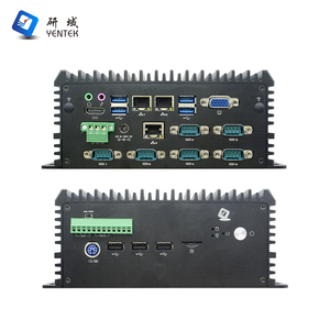 Embedded Pc Intel I7-7500U 2 DDR4 Win10 <strong>Linux</strong> Ubuntu MSATA VGA HD 2 LAN 4in4out GPIO 6 RS232 485 DB9 COM Fanless Industrial Pc - Product Image 3