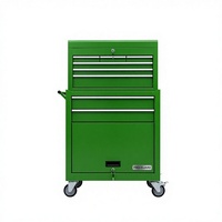 Armoire de rangement d'outils professionnelle moderne et réglable, chariot d'atelier mobile, plusieurs tiroirs, système de verrouillage à clé, robuste