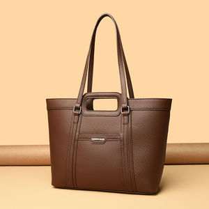 กระเป๋าโท้ทวัสดุ PU ทันสมัยและทนทาน ออกแบบด้วยลวดลายเรขาคณิต เหมาะสำหรับการใช้งานประจำวัน.2153 - Product Image 6