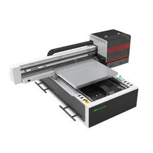 Kwaliteit Uv 6090 Printer Drukmachine Lichtbak Inkjet Printer A1 Led Flatbed Printer Glazen Fles Tegels Pen Houten Meegeleverd