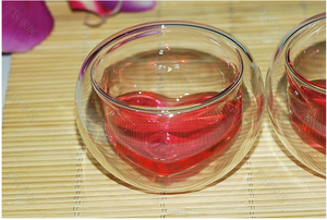 Canecas de Café e Espresso em Vidro Transparente em Forma de Coração, Clássicas e Únicas, 6oz/8oz (180ml/240ml) para Formatura - Product Image 4