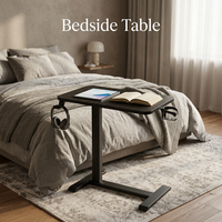 Table de chevet AOR en panneau de protection environnementale E0 avec roulettes dissimulées, pour chambre et salon, vente en gros directe usine