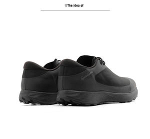 รองเท้าผู้ชายพื้นนุ่มสบายทันสมัย ​​ใหม่ รองเท้าเดินแบบผูกเชือกซับในตาข่ายระบายอากาศ ใช้งานได้หลากหลายสำหรับทุกโอกาส - Product Image 5