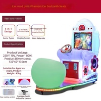 Petite machine de jeu d'arcade pour enfants à monnayeur en acier inoxydable, personnalisable, 110/220V, pour jeux d'enfants en anglais