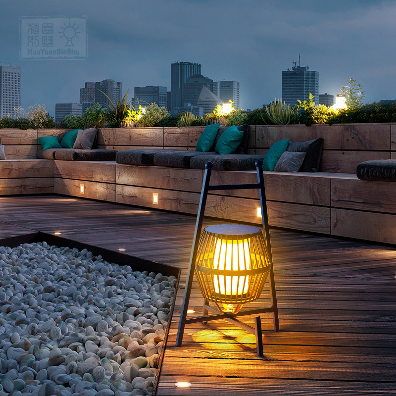 Waterproof Solar Power LED Table Lamp