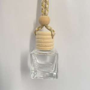 Bouteille en verre à bouchon à vis sérigraphiée 8 ml 10 ml Diffuseur de parfum pour voiture Désodorisant suspendu - Product Image 1