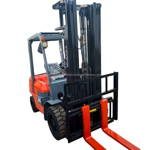 Motor japonés usado 2024 para montacargas diésel contrabalanceado FG30 de 3 toneladas, 2.5 toneladas, 3.5 toneladas, longitud de horquilla 2m, ancho de horquilla 2.5m, con asiento. - Product Image 1