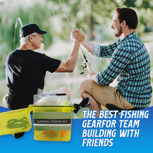 LUSHAZER Kit de pêche de survie 19 pièces/lot, 53g, accessoires de pêche artificiels pour étui étanche, kit scellé pour <span class=keywords><strong>randonnée</strong></span> et camping en extérieur - Product Image 6